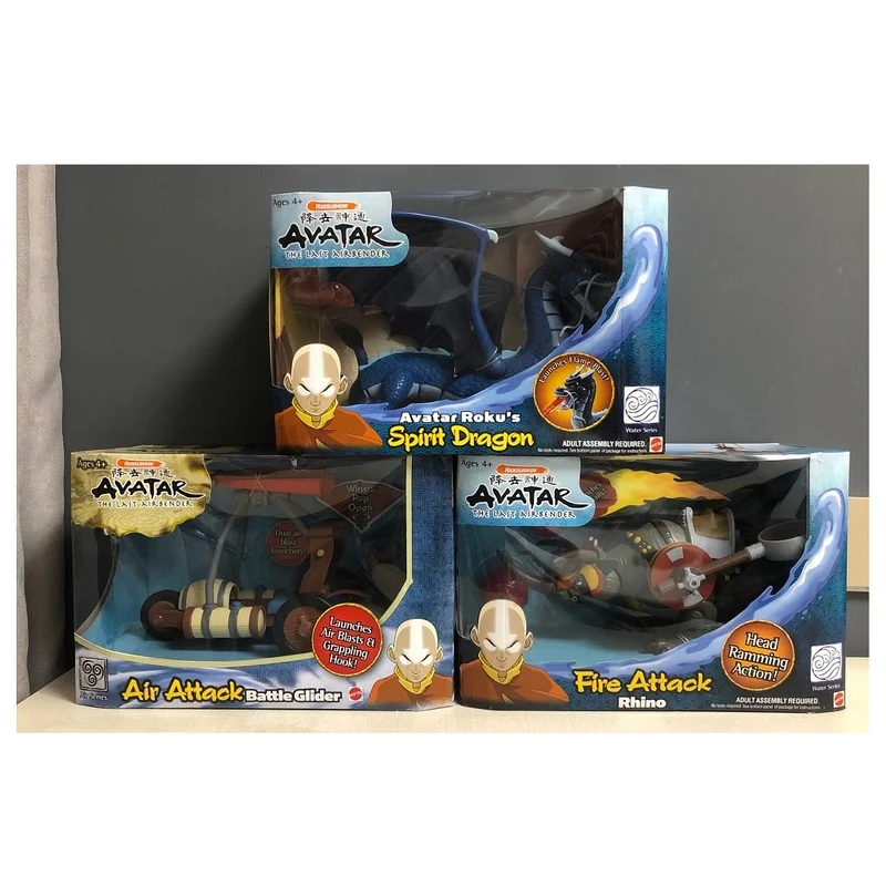 

Фигурки Avatars «Последний Воздушный поплавок», сборные экшн-фигурки Чармандера, дух дракона, риноцерос, подвижные игрушки, ПВХ модельные укра...