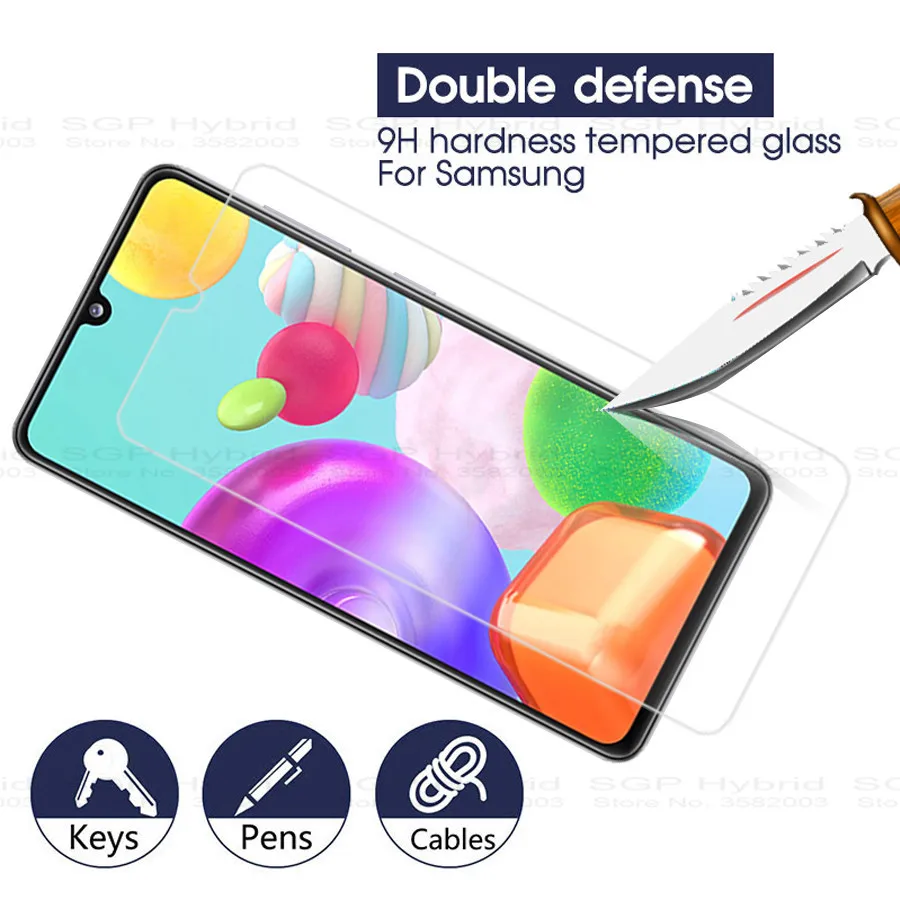 

3pcs protective glass for samsung a41 screen protector film for samsung galaxy a 41 41a a415f safety glass on sumsung galaxi