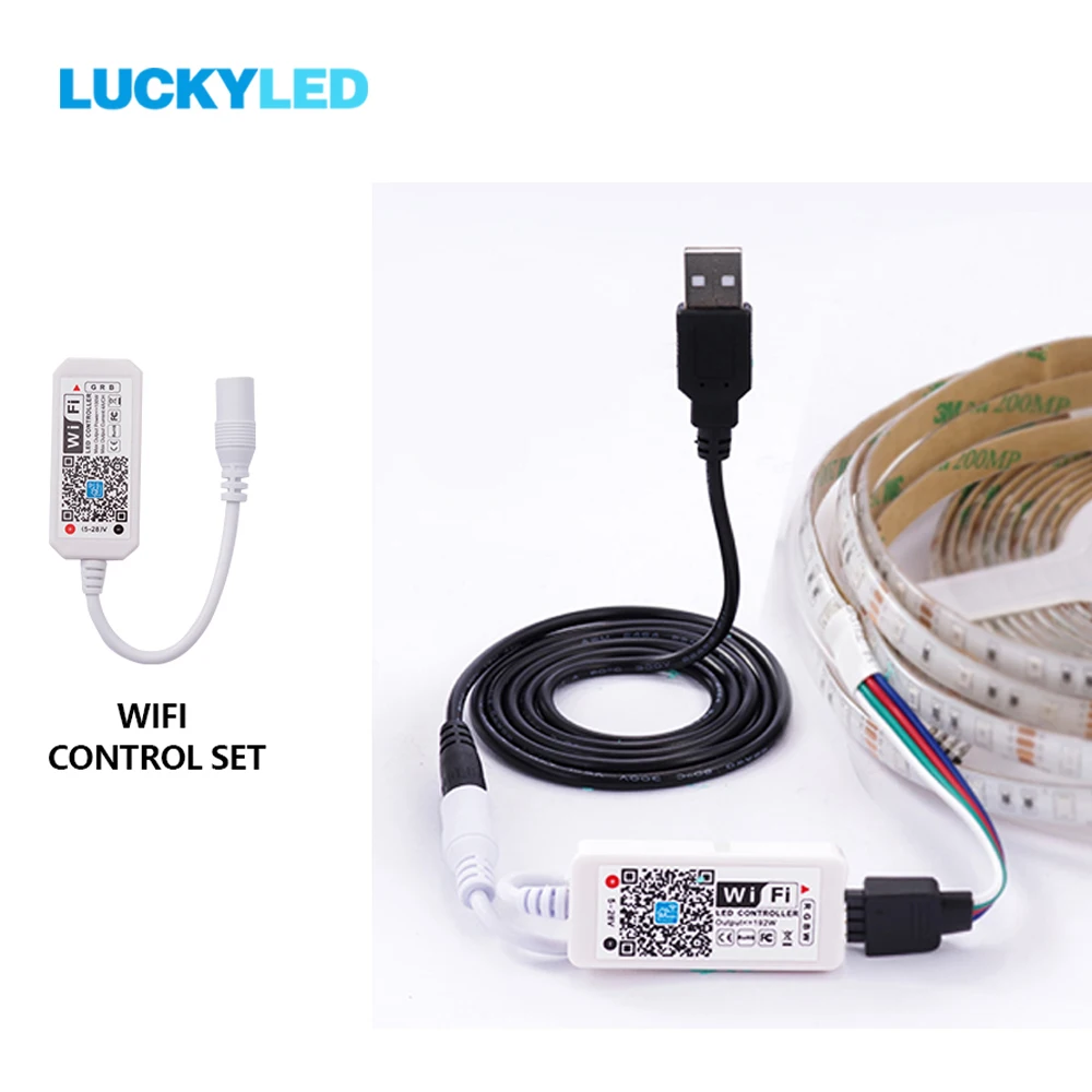 Счастливая светодиодный RGB контроллер DC5V 12V 24V 3Key/24Key ИК пульт дистанционного