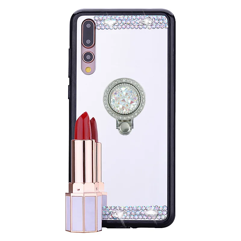 Зеркальный силиконовый чехол для Huawei Y7p Y8p Y6 Y7 2019 Y9 Prime P30 P40 P20 lite Mate 20 Pro Honor 9X 8X 8A 9A |