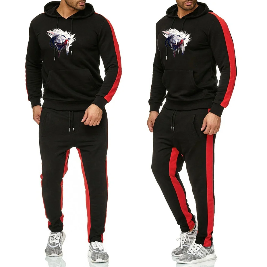 Модные мужские толстовки костюмы брендовые + спортивные штаны осенне зимний