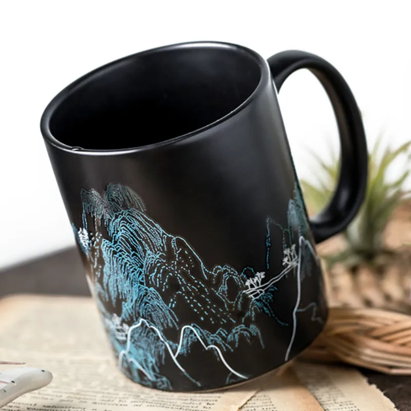 Китайская ручная роспись кофейная кружка керамическая молочная волшебная