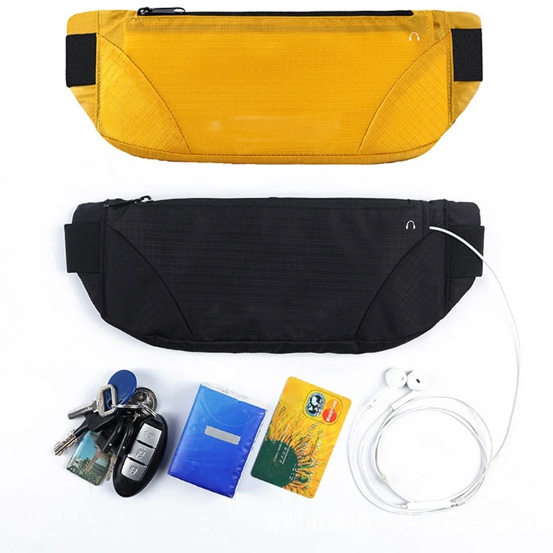 

T4MF Running Waist Pack Women & Men Runner Pouch Belt Fitness Workout Bag Adjustable Sport Fanny Pack Phone Holder