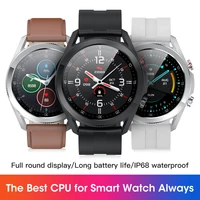 bluetooth call l19 fashion smart watch ladies men sports alloy case ip68 waterproof smart watch clock for ios android phones