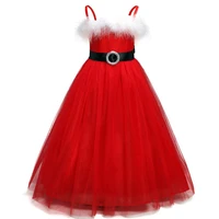 christmas girl dress sequins princess party dress for girls wedding vestidos red kids clothes children new year party dresses