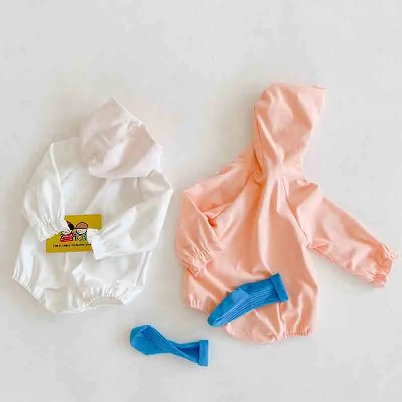 

New Autumn Baby Clothes Hooded Sweater Baby Girl Long Sleeve Bodysuit Letter Print Cute Wings Toddler Girls Jumpsuit