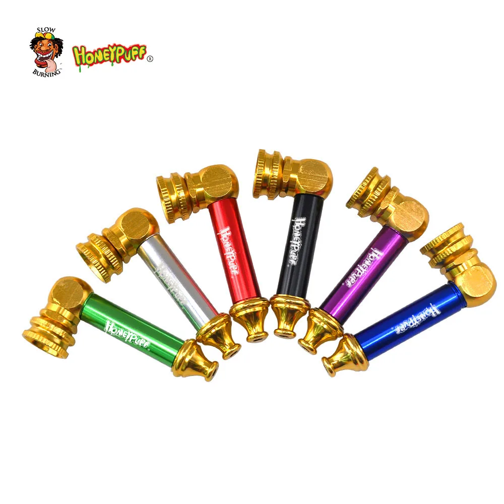 HONEYPUFF трубка для курения из алюминиевого сплава 59 мм портативная табачной травы