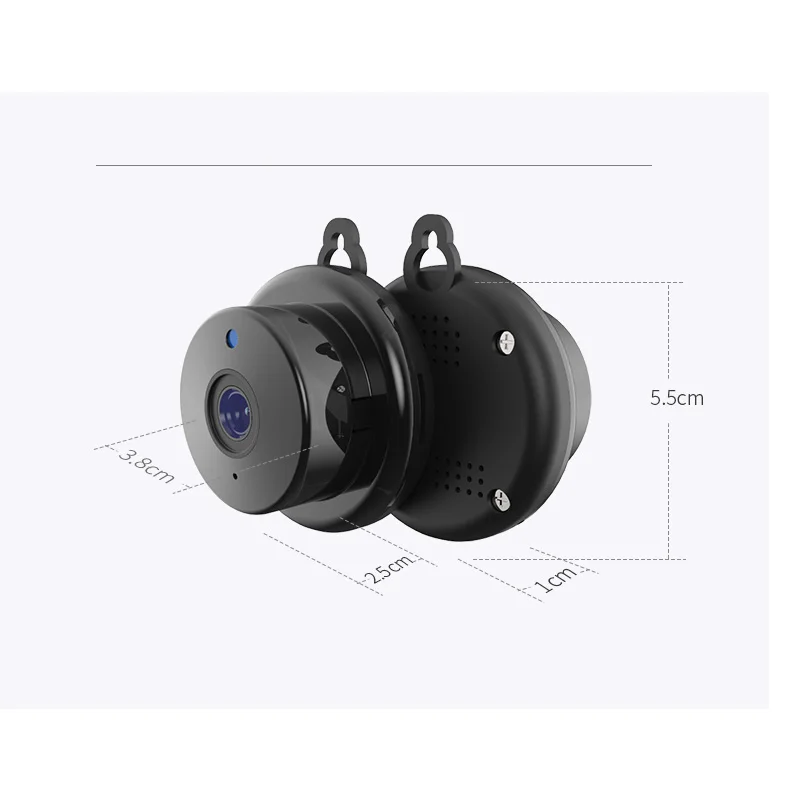 Беспроводная мини Wi-Fi камера 1080P HD ИК Ночное Видение микро Домашняя безопасность