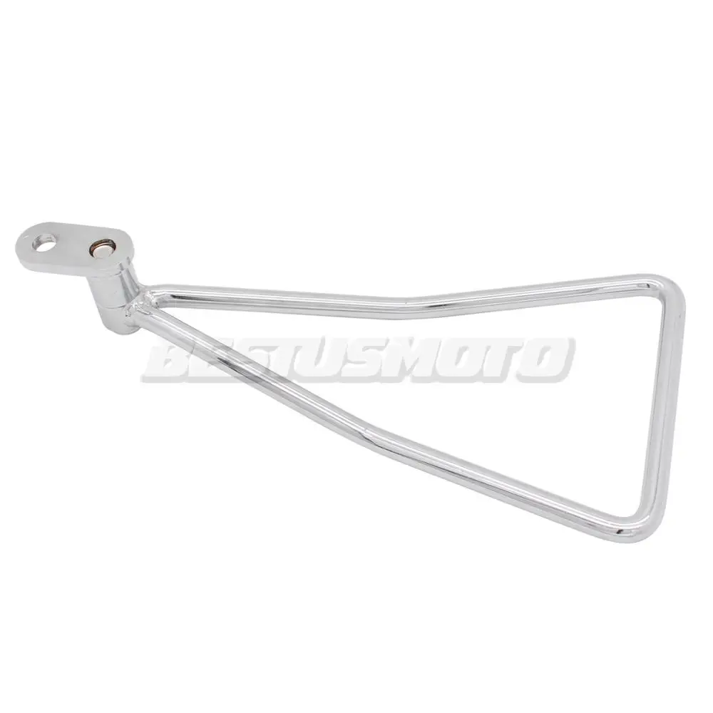 Мотоциклетная универсальная черная хромированный для седельной сумки