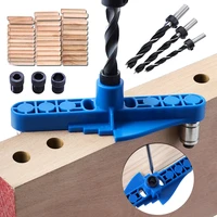 6810mm self centering scriber pin fixture drill guide locator hole punch drill bit woodworking pocket hole fixture tool