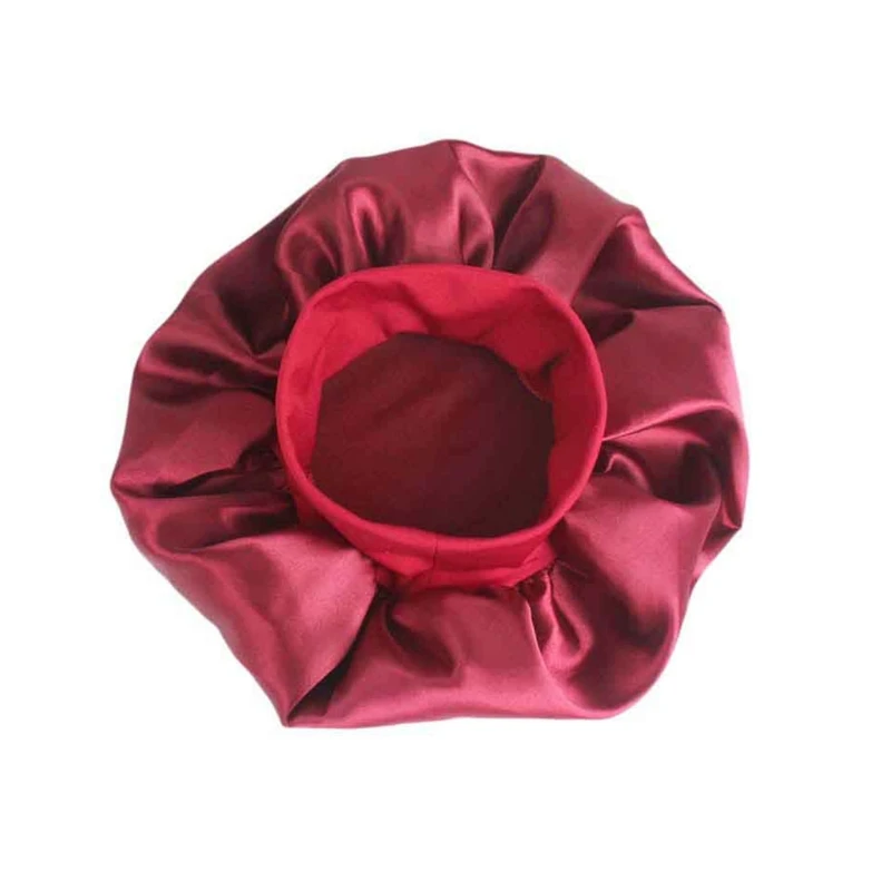 

Women Satin Sleep Cap Full Coverage Soft Night Sleep Hat Cap Chemotherapy Cap