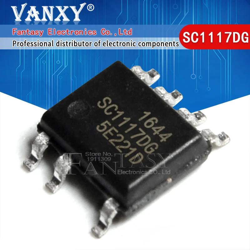 5pcs SC1117DG-TL SOP7 SC1117DG SOP-7 SC1117 | Электронные компоненты и принадлежности