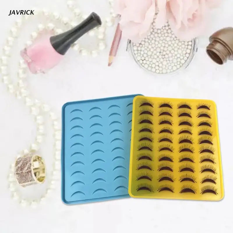 

Display Tray Epoxy Resin Mold Eyelashes Tray Silicone Mould DIY Crafts Tool Mold
