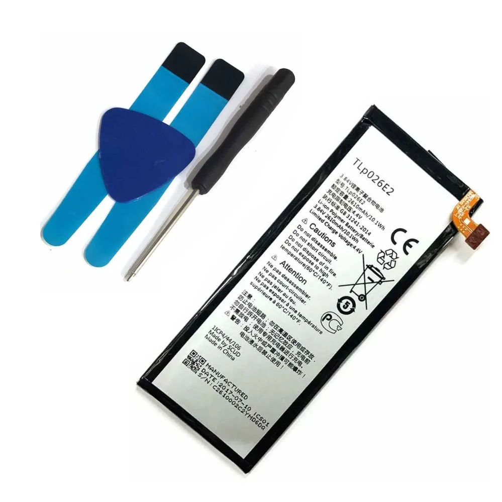 2610 мА/ч, TLp026EJ батарея для ALCATEL ONE TOUCH IDOL 4 6055K TLp026E2 OT-6055 Idol 4 6055B 6055H 6055U 6055Y чехол для телефона