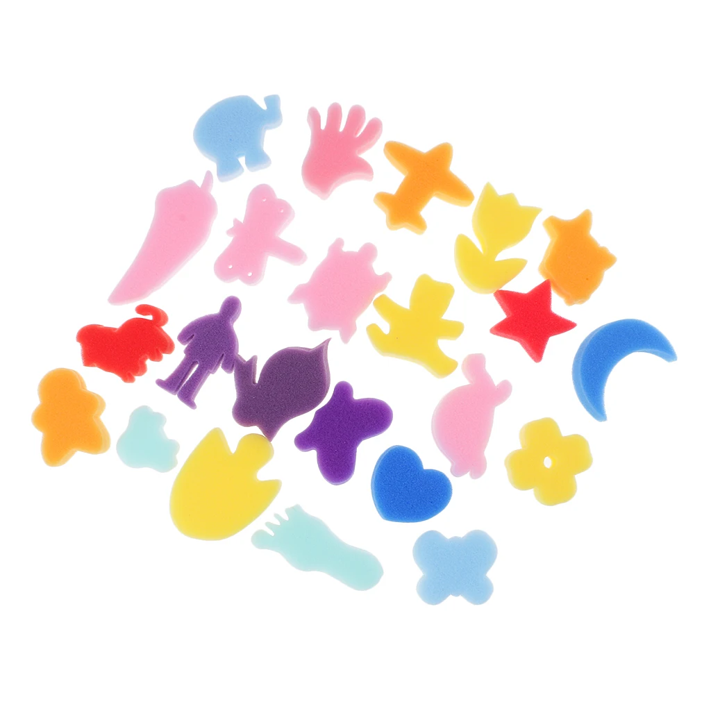 Детские креативные художественные инструменты фотообои акварель 24 шт. | Игрушки