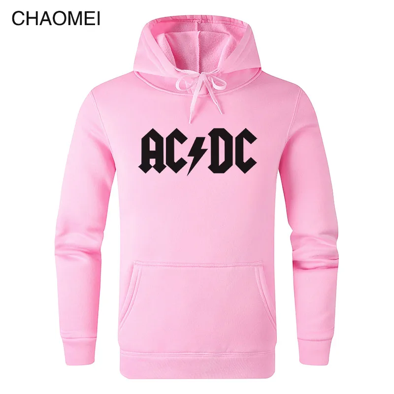 AC DC Толстовка Мужская Хип-Хоп рок группа ACDC обратно в черный толстовки мужские повседневные уличные куртки Толстовка Весна Зима Топы C106