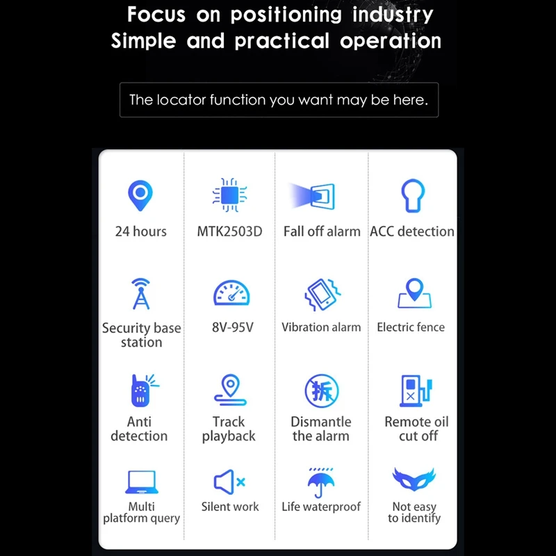 Мини Водонепроницаемый GSM GPS трекер автомобиля мотоцикла буксировки от