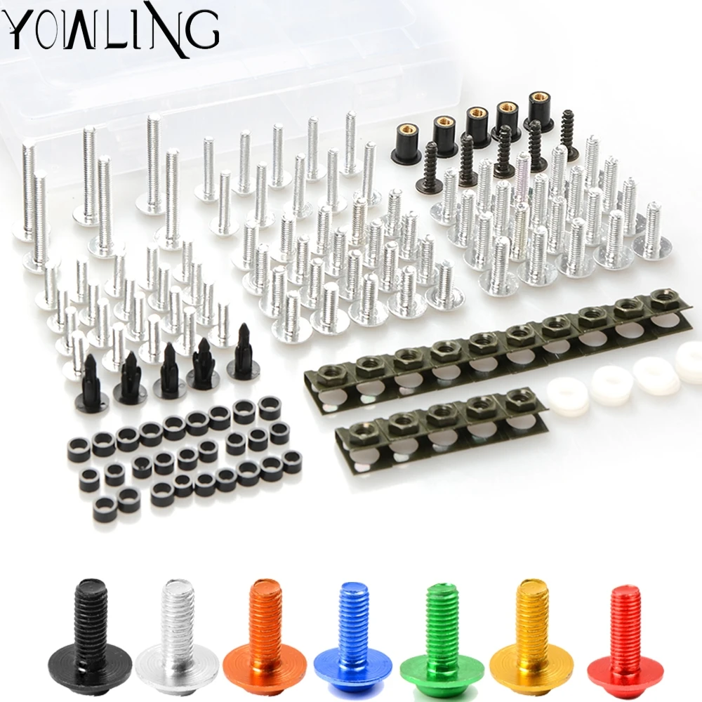 

Motorcycle Fairing Body Bolt Kit Screw Spire Speed Fastener Clip Nut Mounting Nut For Ducati 959 Panigale 2016