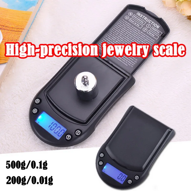 Новые карманные цифровые весы juneday 500/200 г 0 01 мини ювелирные электронные g // ct/ozt |