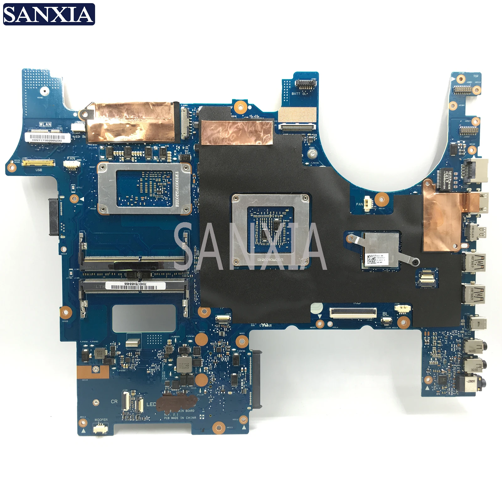 Материнская плата KEFU для ноутбука ASUS ROG G752VS оригинальная материнская CM236 I7-6700HQ