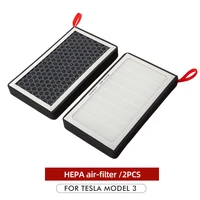 new 2021 replacement activated cabin air filter for tesla model s accessories model s freshener car intake protection