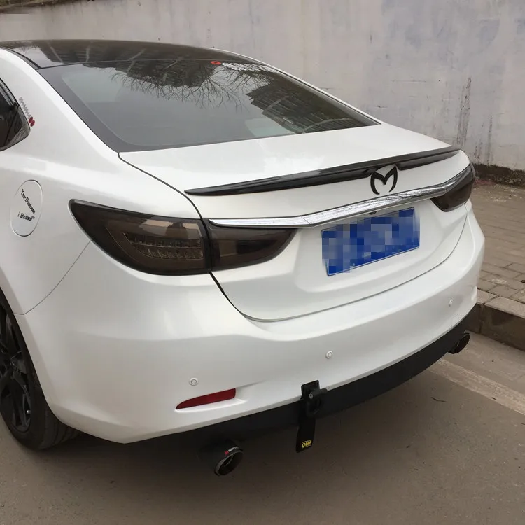 Спойлер для Mazda 6 2014 2019 Mazda6 ATENZA спортивный ABS Материал заднее крыло автомобиля