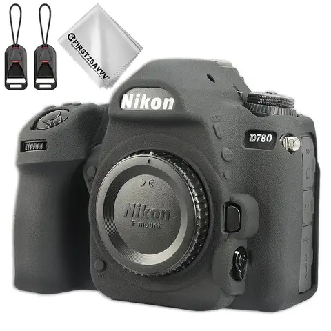 Защитный чехол из силикона и резины, для Nikon D780, мягкая сумка для камеры