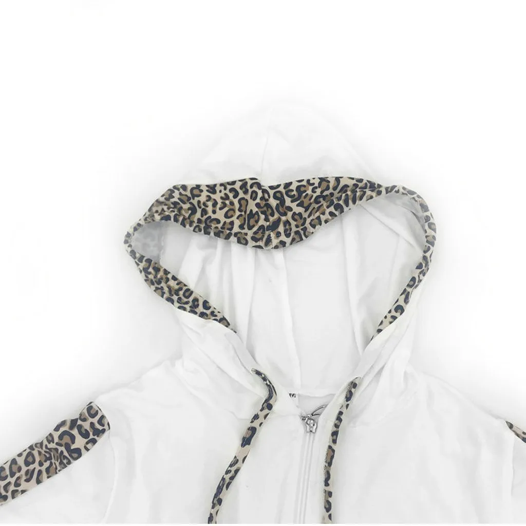 Женский спортивный костюм с леопардовым принтом женский сексуальный