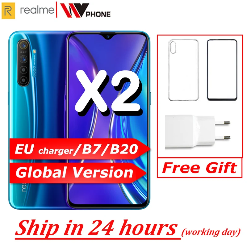 Realme X2 глобальная Версия Мобильный телефон 6 4 ''полноэкранный Snapdragon 730G 64MP