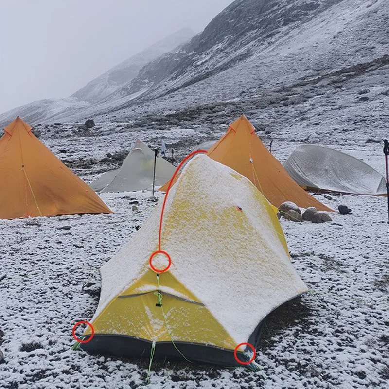 

ASTA Gear Skylark 2 2-People Water-proof 2-side-silicon-coating Ultralight Tent with a Ground Sheet