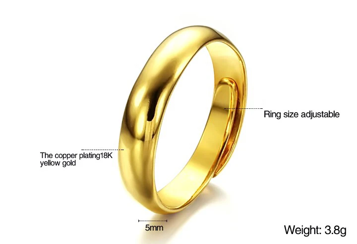 Ювелирные изделия от OPK размер регулируемый палец кольцо Высокое качество