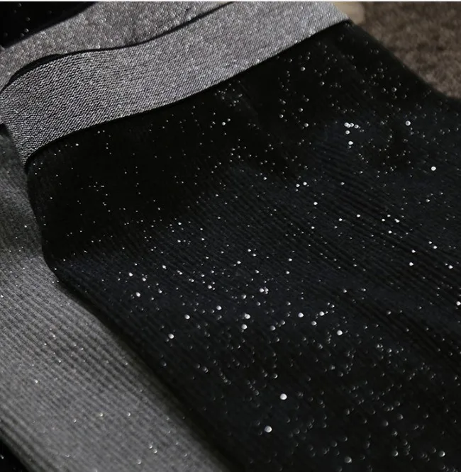 Женские эластичные брюки с высокой талией повседневные яркие леггинсы из шелка