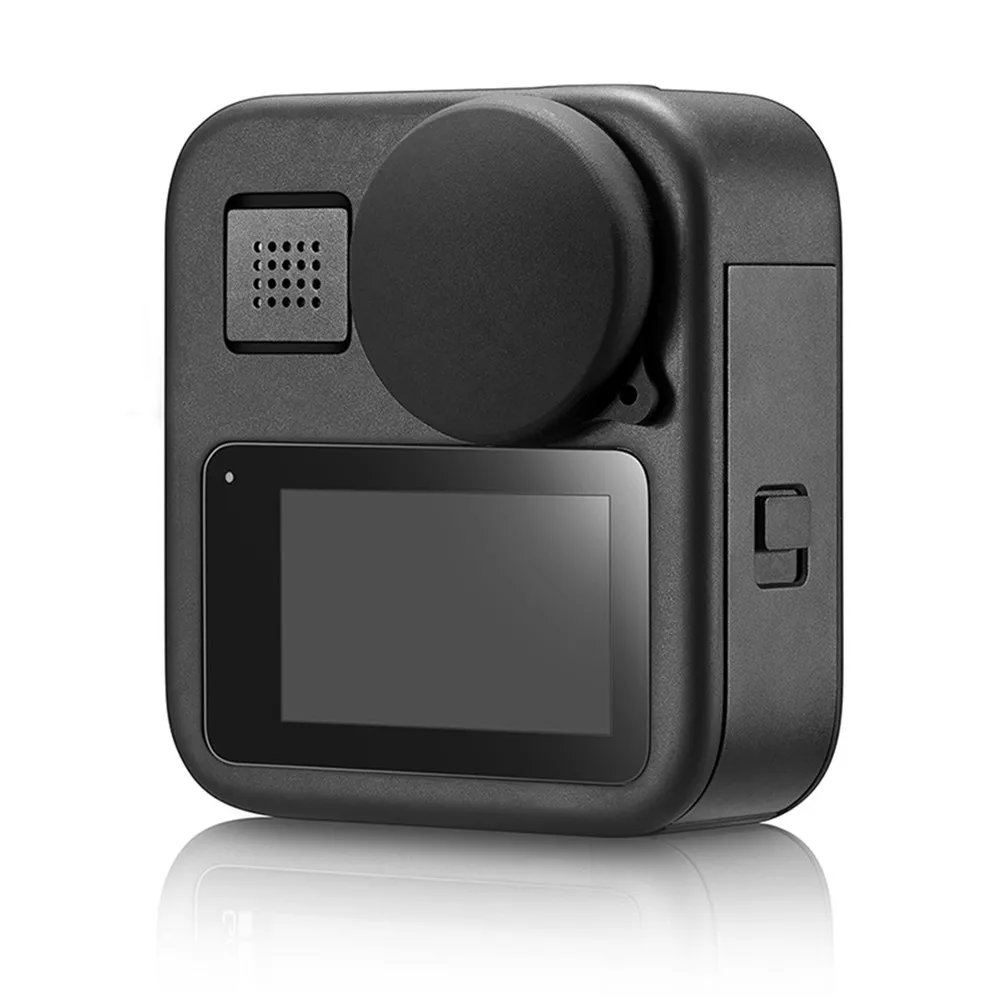 Прозрачное закаленное стекло HD + крышка объектива для экшн-камеры GoPro Max Защитная