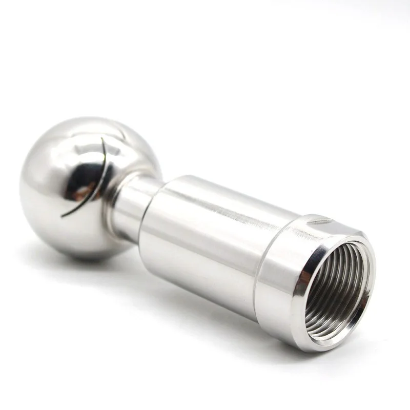 BSP1/2 &quot-2&quot дюйма SS304 вращающийся распылитель из нержавеющей стали санитарная