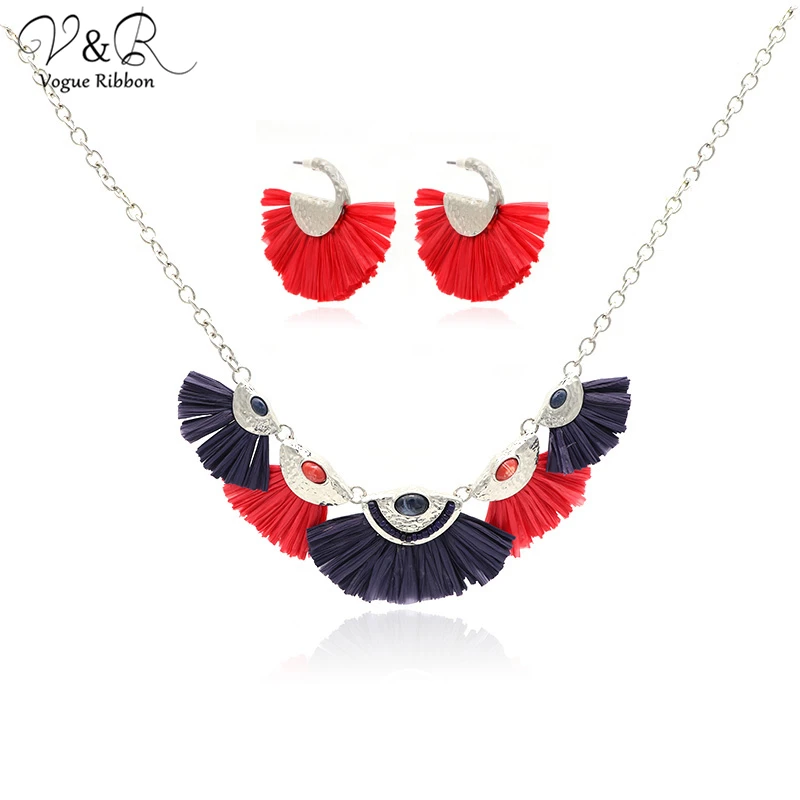 Серьги-подвески с имитацией родиевого покрытия ожерелье со специальным