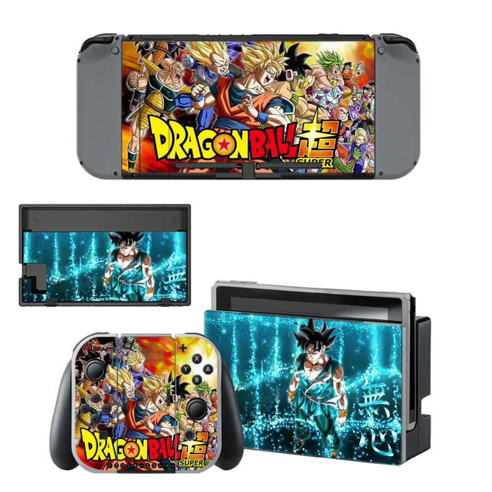 Наклейки из винила с кожими переключателями Dragon Ball shand, совместимые с консолью переключателей и контроллерами Joy-Con