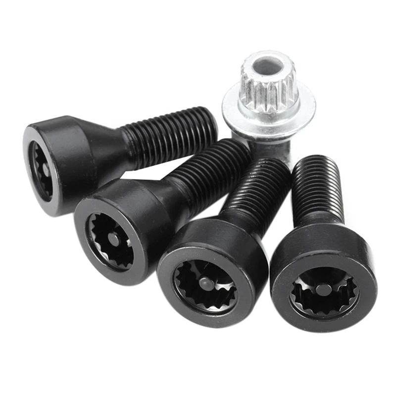 1 Набор автомобильный ограничитель угла поворота колес из двух вещей черно болты