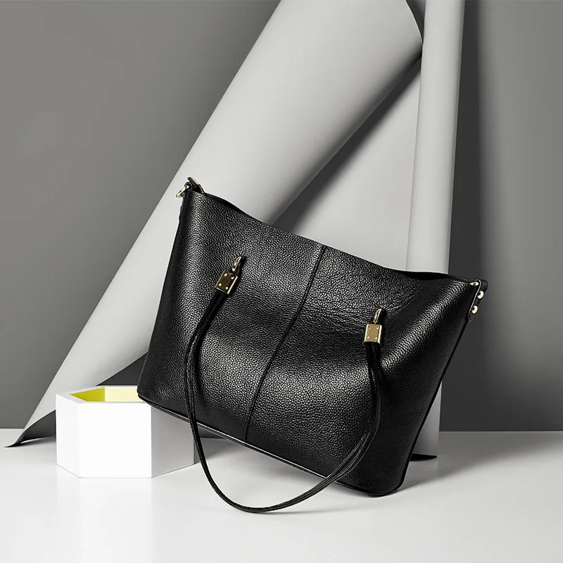 Модные женские сумки из натуральной кожи через плечо высококачественные кожаные