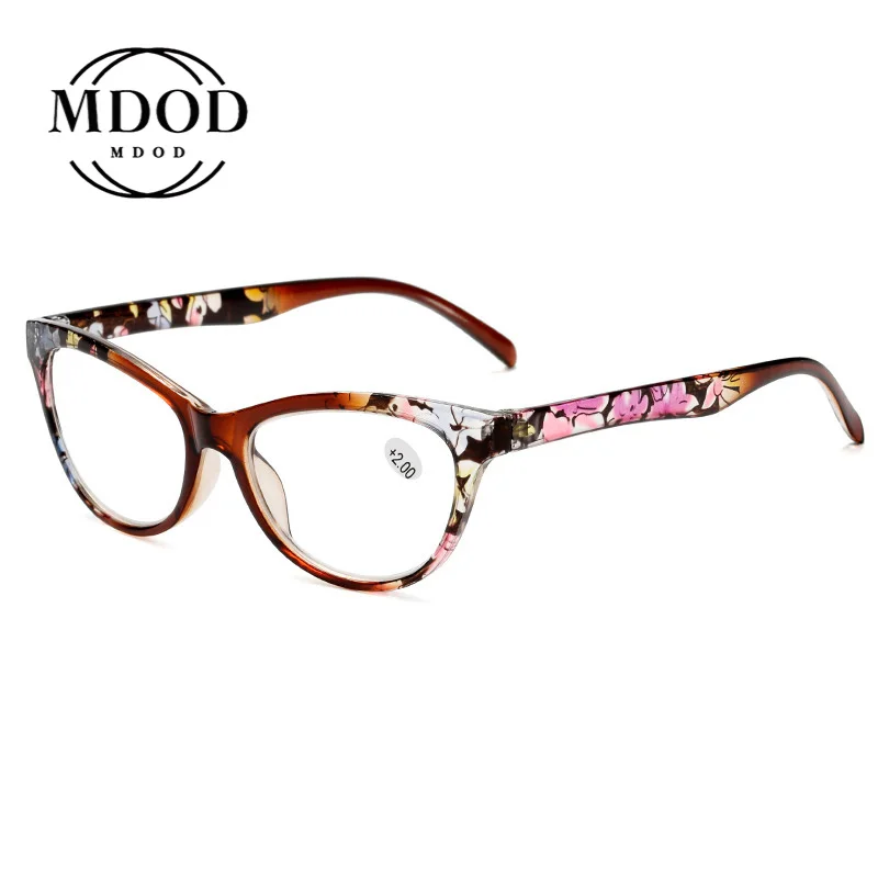 Очки для чтения кошачий глаз Для женщин Мужчины легкий пресбиопические очки 1 0 5 2