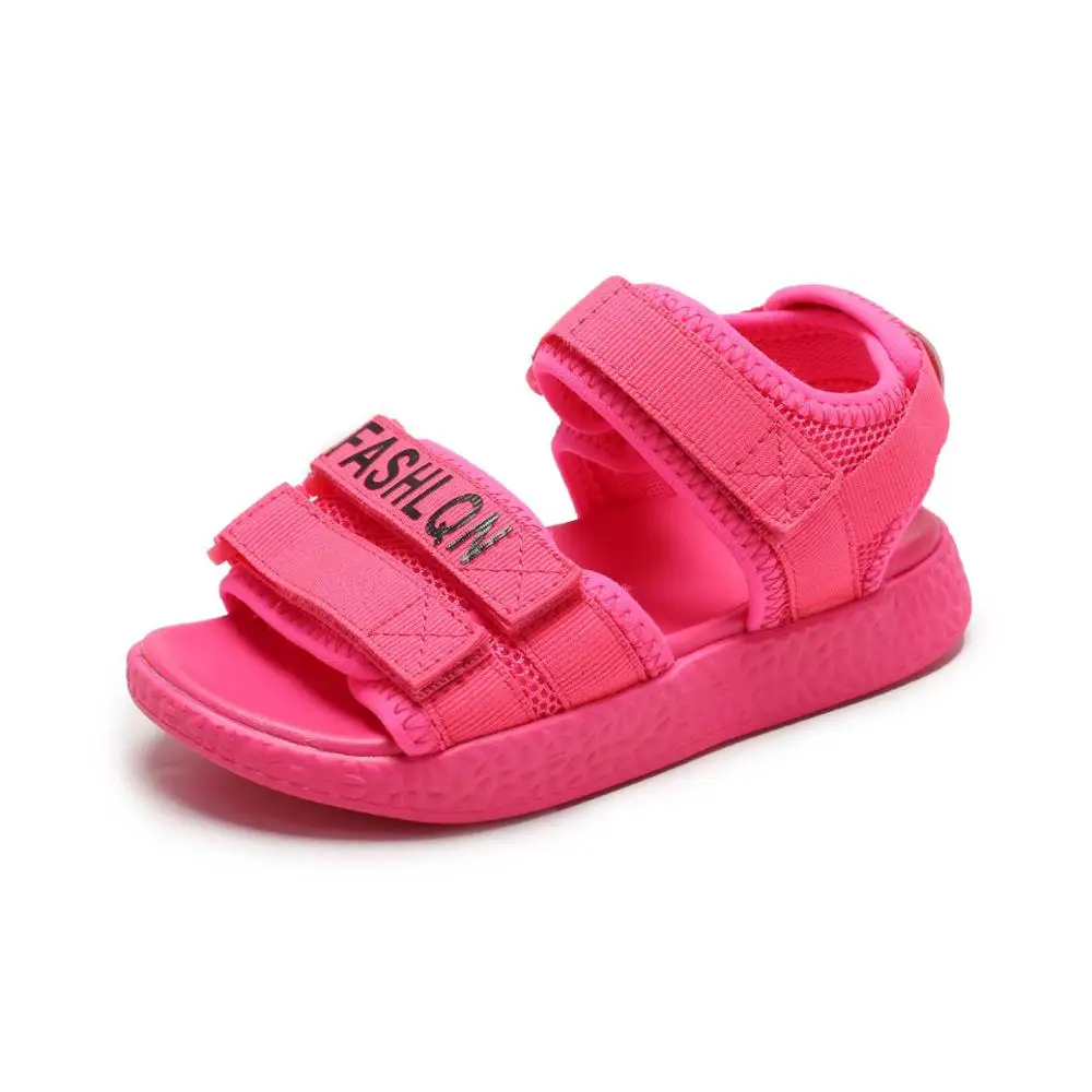 

Toddler Girl Shoes Summer Colorful Sandals For Boys Fashion New Arrival Soft-Sole Anti-Slippery Beach 2020 Comfortable Green