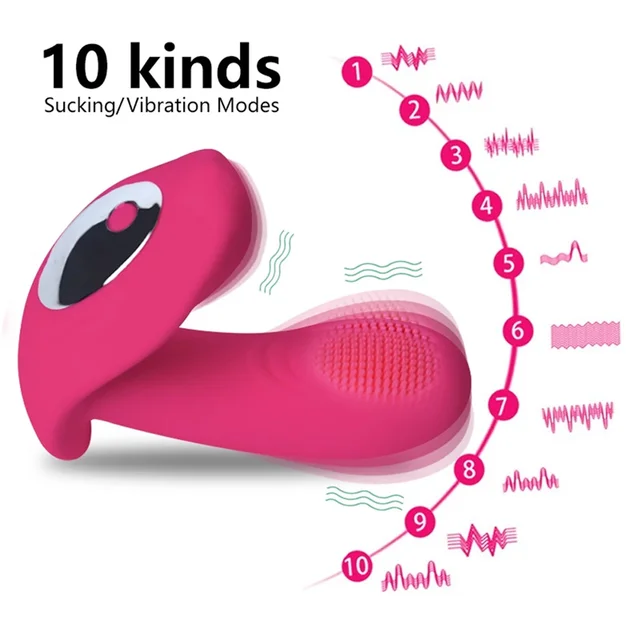 Remote Control Wearable Vibrator Dildo Vibrators For Women G-spot Clitoris Invisible Butterfly Panties Vibrating Egg Sex Toys 2