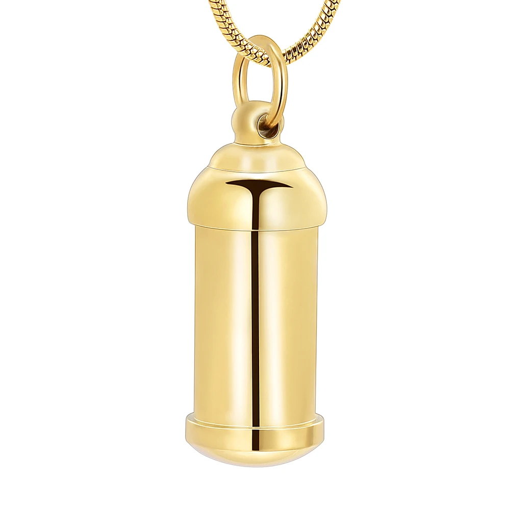 Цилиндрическая Подвеска из нержавеющей стали для мужчин