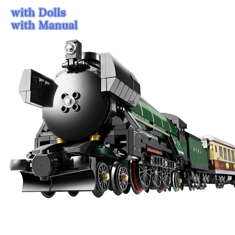 

2020 новый в наличии изумрудная ночь поезд эксперт техника поезд, строительные блоки, игрушки в подарок Совместимость с 10219 10194 поезда