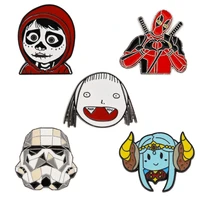 anime brooches pins enamel badges for women cute cartoons avatar pin womens badges enamel brooch for backpack anime pin jewelry