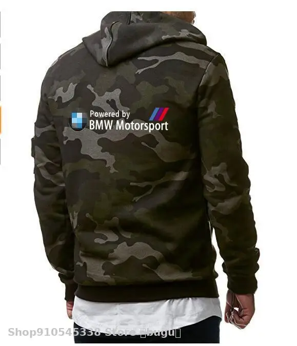 

2021 Camouflage Hoodies Men Sweatshirt fit for bmw motorsport Hoodie Male Camo Military Sports outdoor Hoodie Mens Clothing