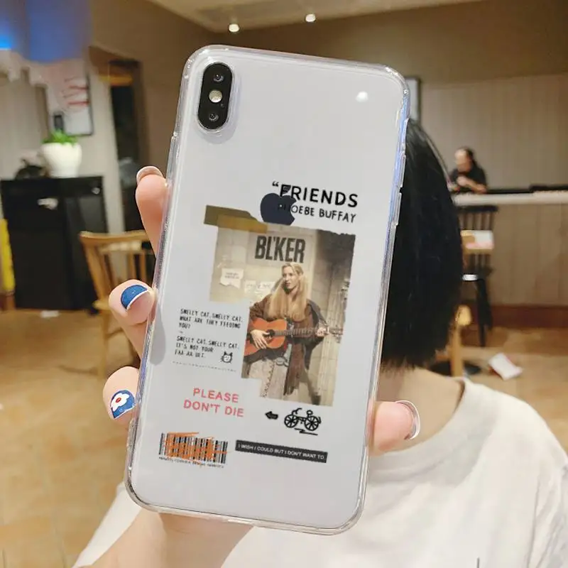 

Central Perk Friends tv show Phone Case Transparent soft For iphone 5 5s 5c se 6 6s 7 8 11 12 plus mini x xs xr pro max