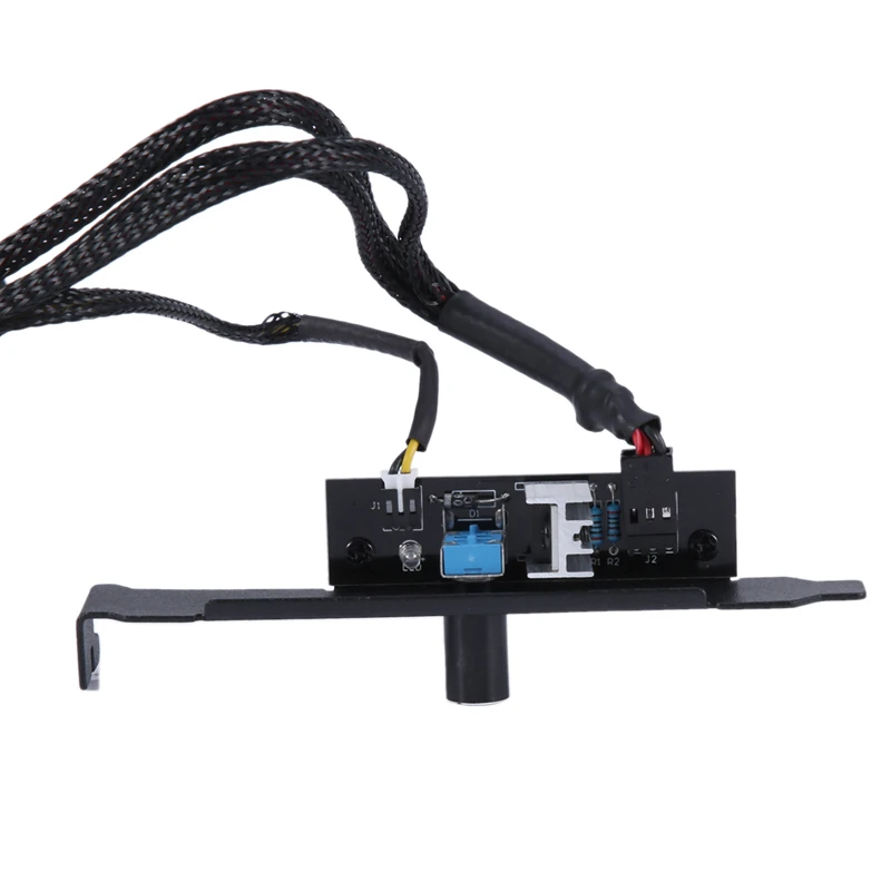 Computer Chassis Baffle PCI Bit Fan Speed Regulator 3 Circuit Hub External Controller Radiator Switch Control | Компьютеры и офис