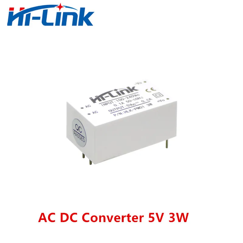 Бесплатная доставка 10 шт./лот новый белый цвет HLK PM01 AC DC от 220 В до 5 3 Вт 600 мА