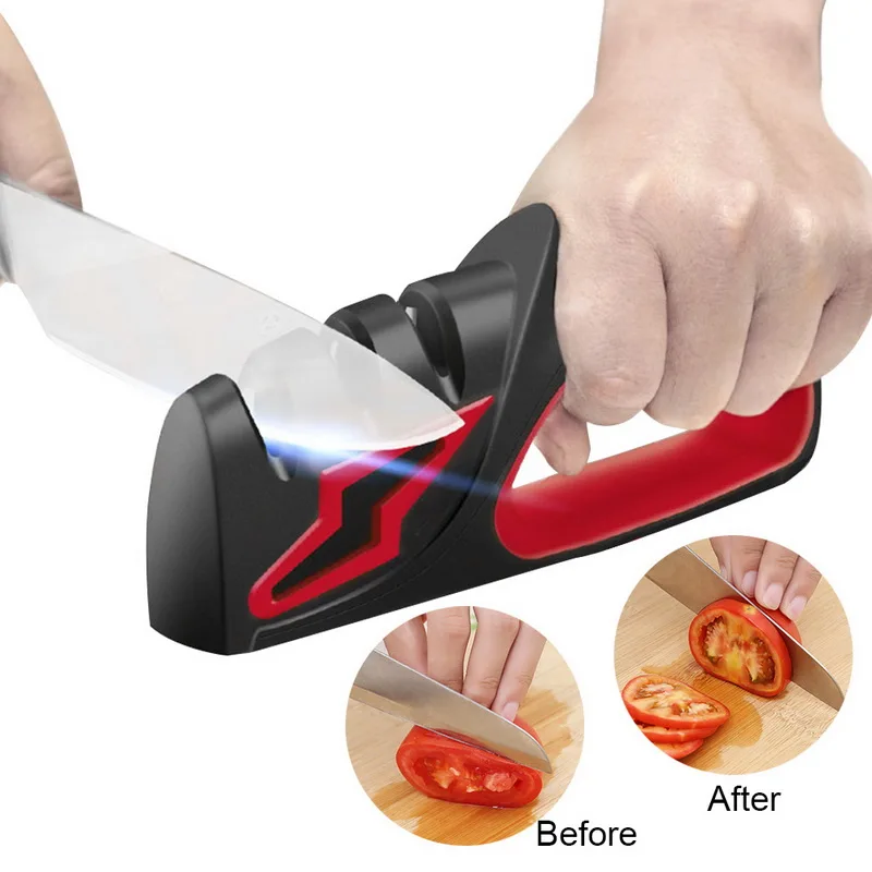 Профессиональная точность Кухня 4 этапа Sharp Системы заточки ножей Amolador де