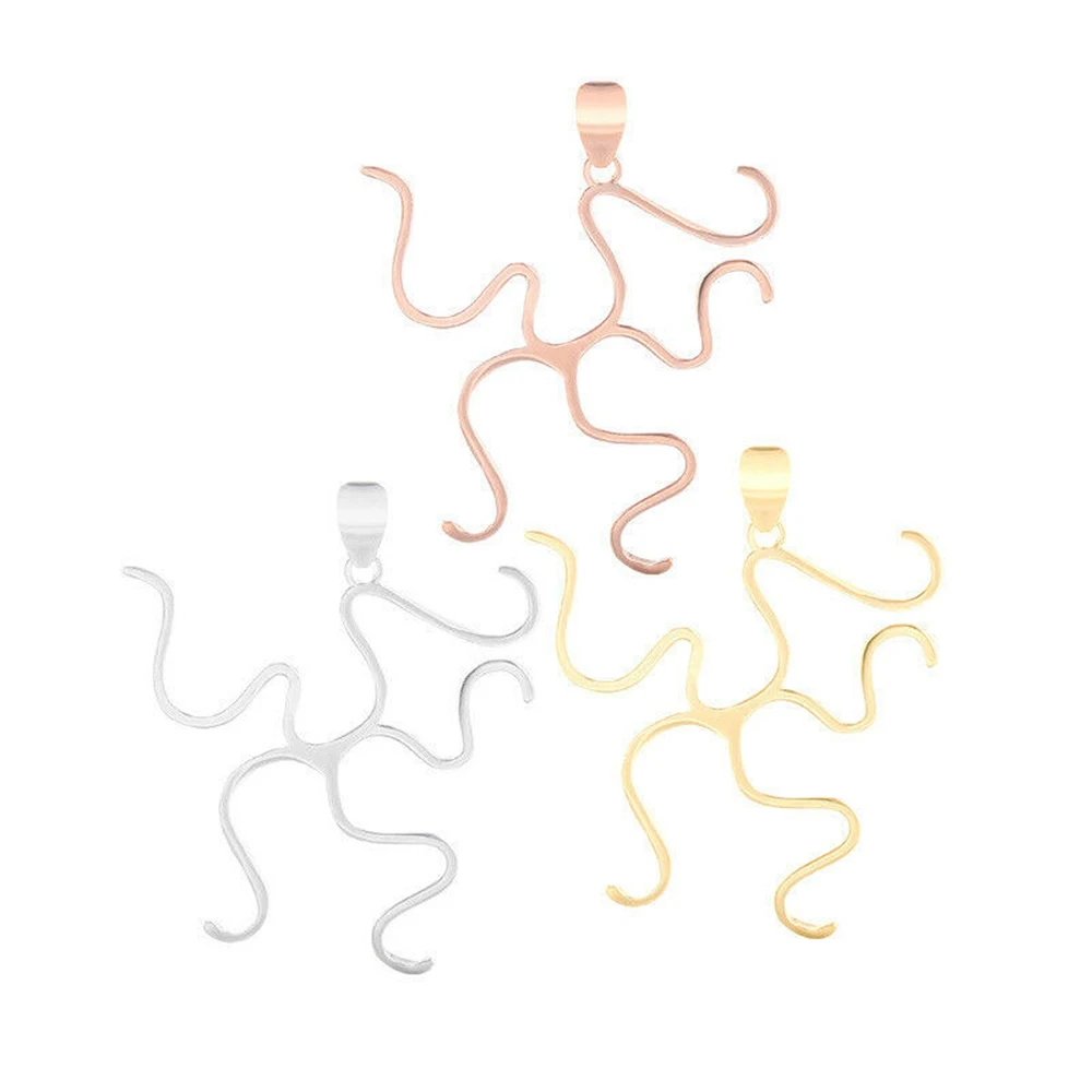 Женский кулон ручной работы из серебра 925 пробы с 5 зубцами | Украшения и